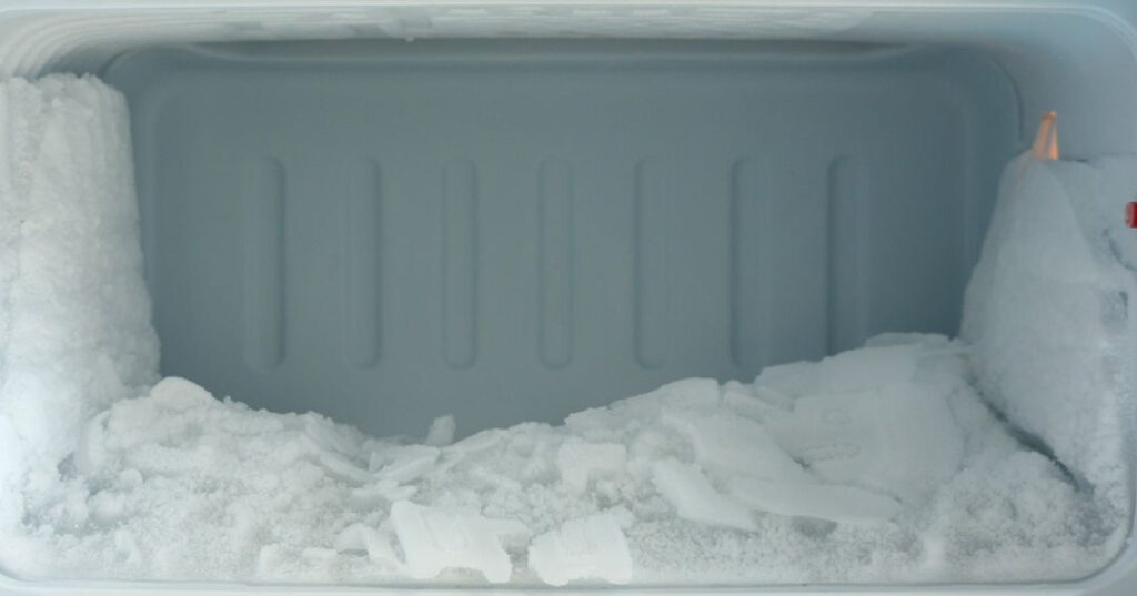 formacao excessiva de gelo